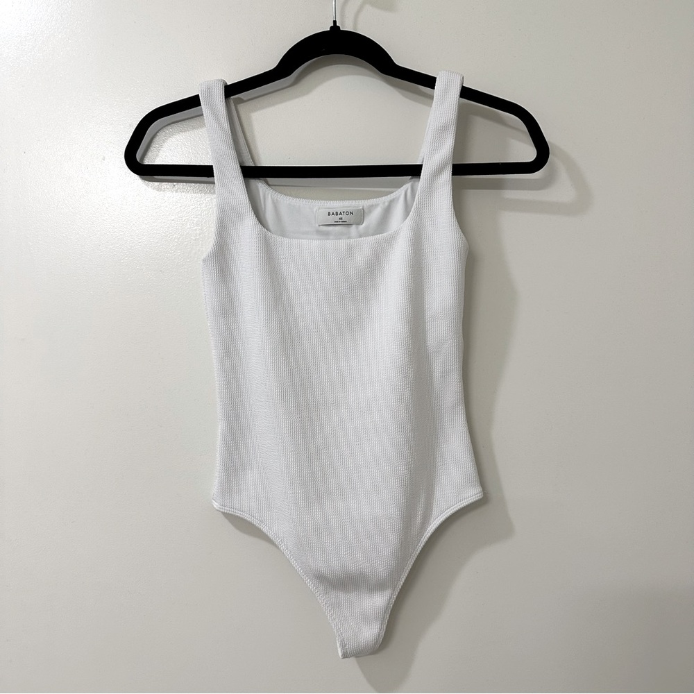 Aritzia - Babaton Ribbed Tank Bodysuit